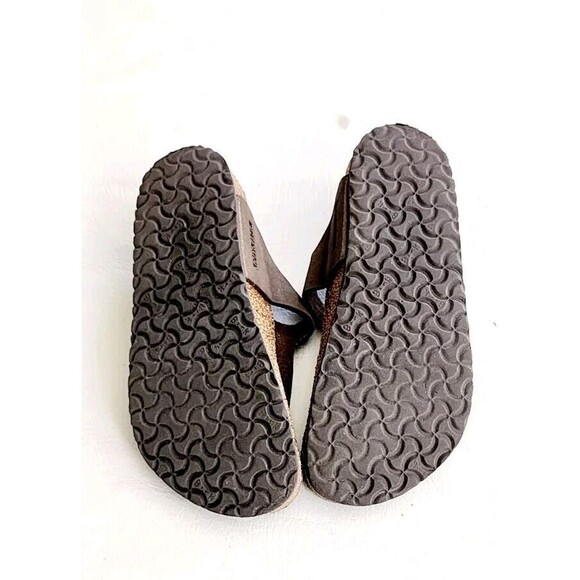 Birkenstock Gizeh Mocha Brown Kids Size 33 (2) - Picture 6 of 7